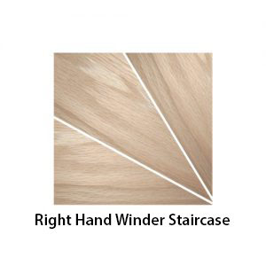right hand winder staircase shown - a270 (Stair Treads Canada)