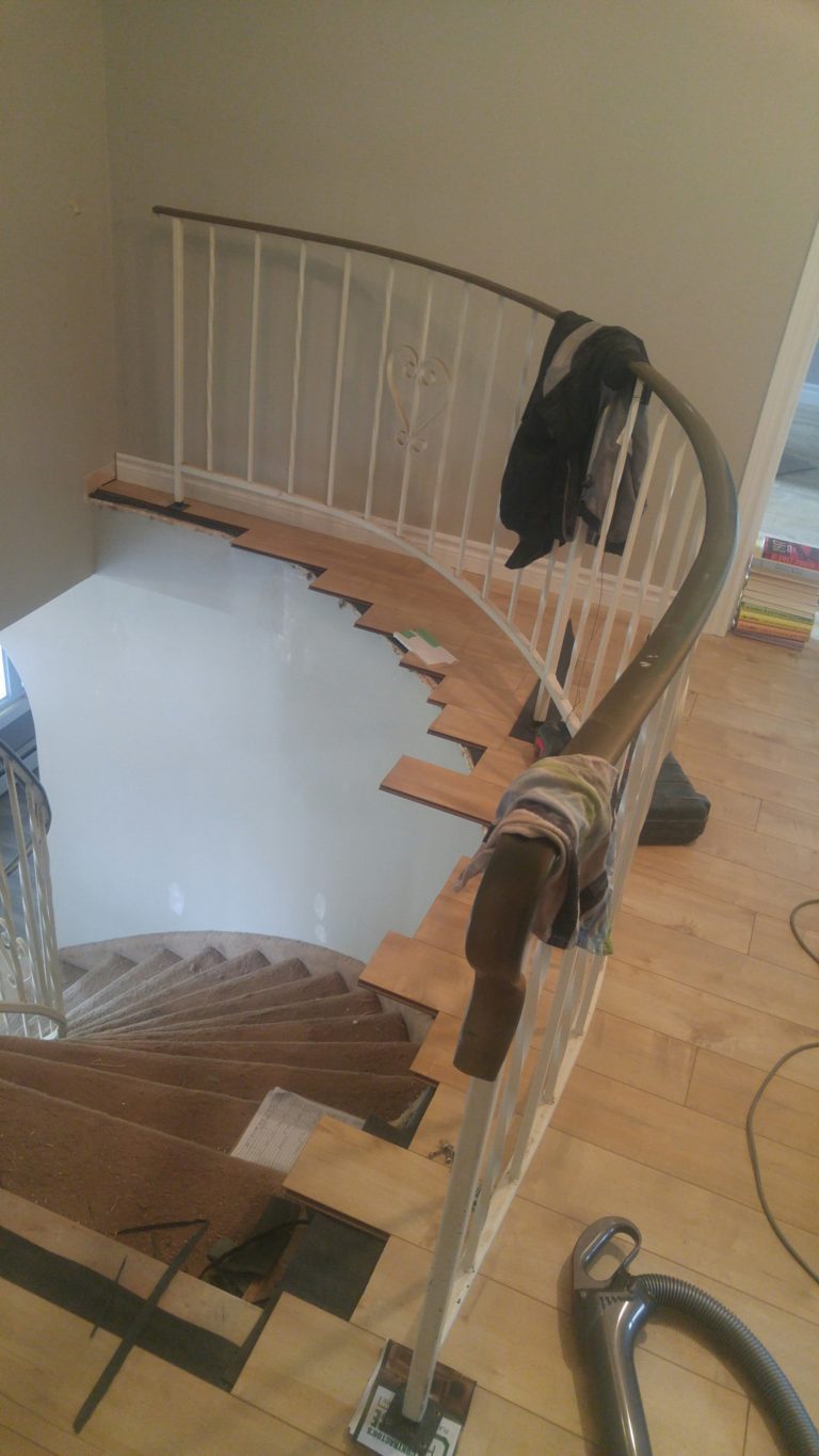 Curved Staircases Add Appeal — Stair Treads Canada